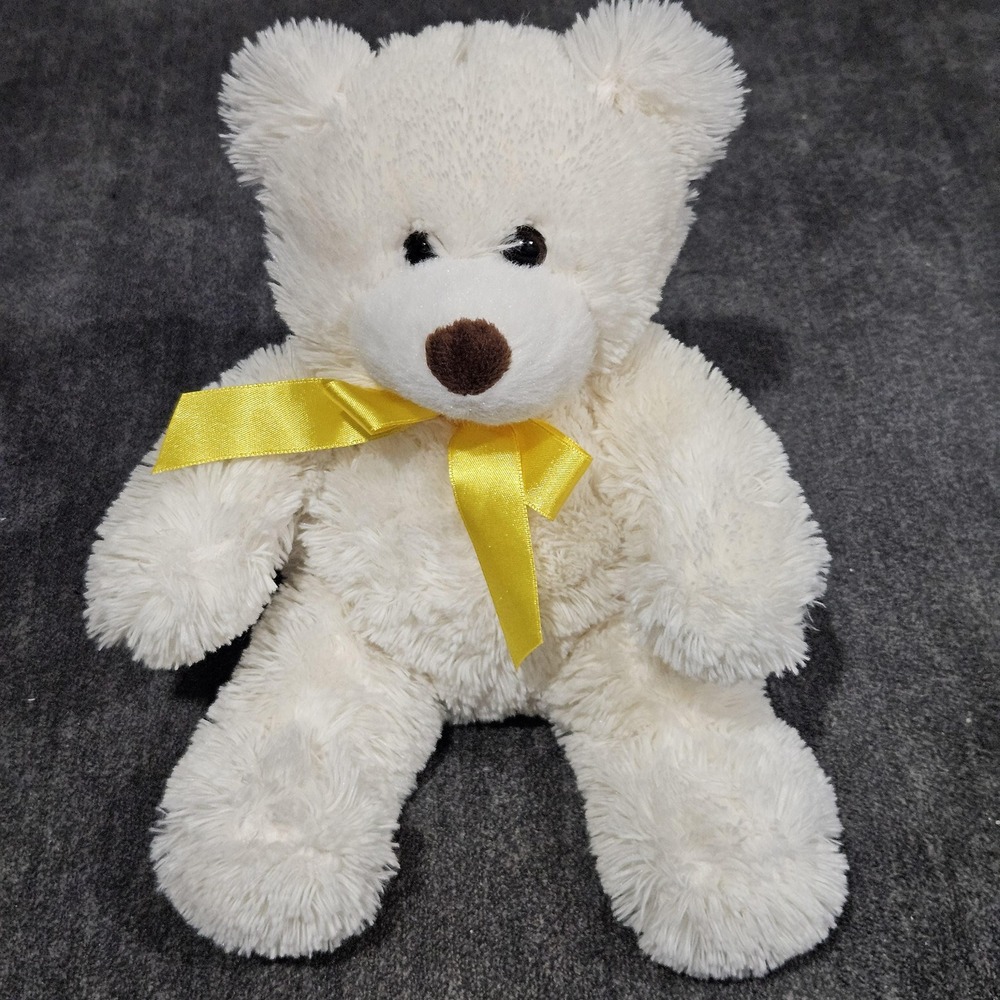 Animal Adventure White Teddy Bear Plush 2014